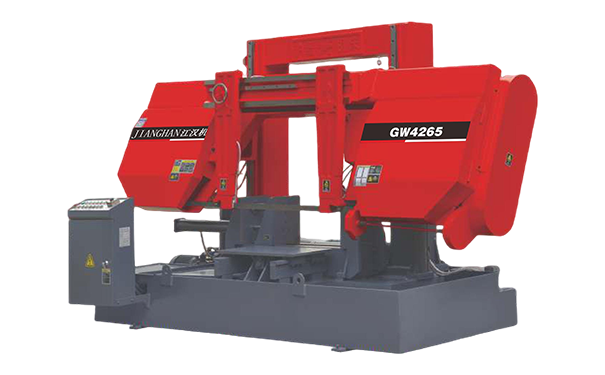 芦山GW4265双柱龙门卧式带锯床