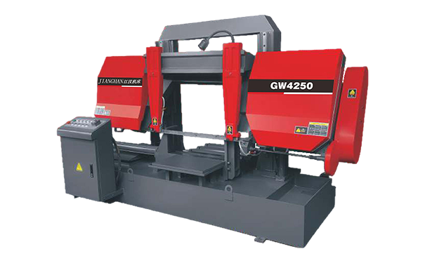 芦山GW4250双柱龙门卧式带锯床