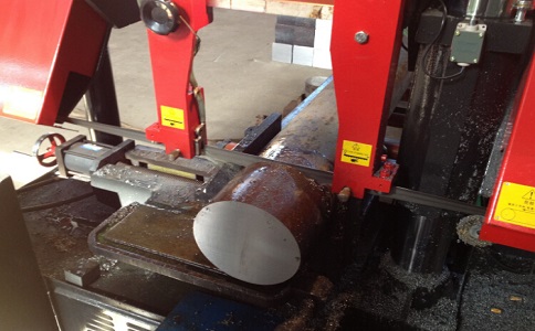 芦山卧式带锯床加工时出现明显振荡如何排查？